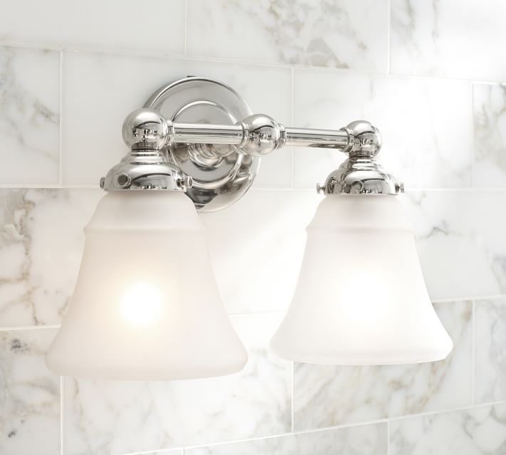 Bathroom Lights Pottery Barn sussex double sconce | pottery barn Bathroom Lights Pottery Barn sussex double sconce | pottery barn