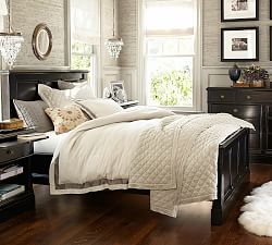 Interior Potterybarn Bedroom branford collection pottery barn bed bed