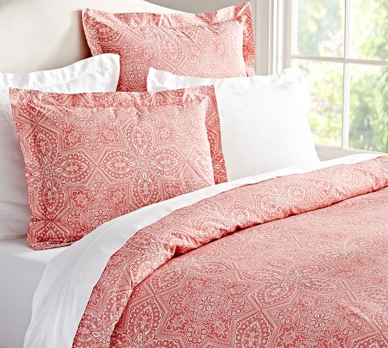 Farrah Medallion Organic Bedding Swatch Pottery Barn