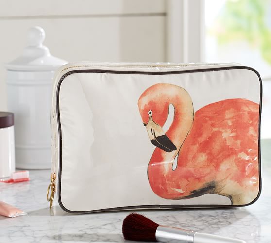 Flamingo Ultimate Cosmetic Bag Pottery Barn