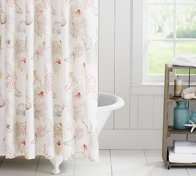 Seashore Shower Curtain | Pottery Barn