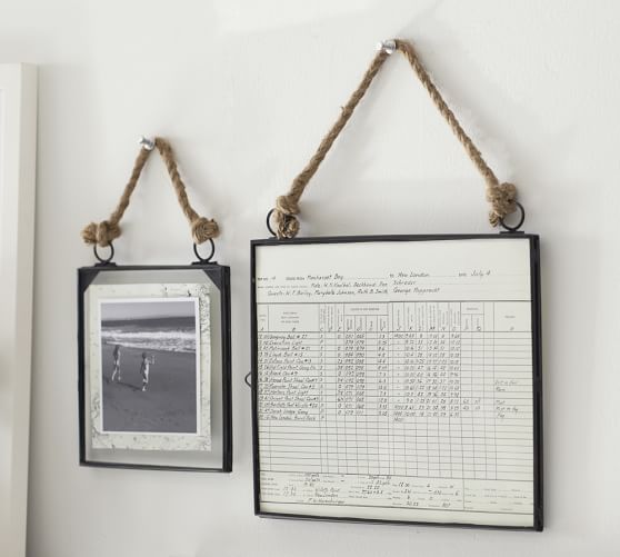 Glass Floating Frames Pottery Barn