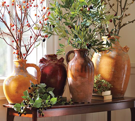Sicily Terra Cotta Vases Pottery Barn
