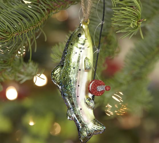 Fishing Ornament Pottery Barn