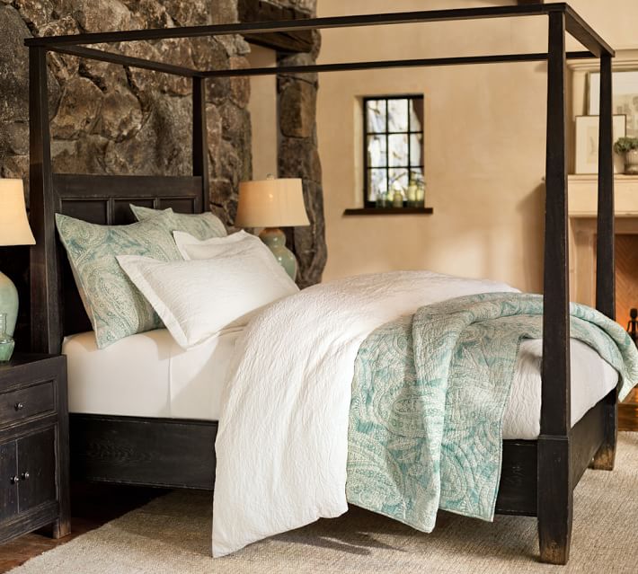 Bedroom Sets Pottery Barn dawson canopy bed | pottery barn Bedroom Sets Pottery Barn dawson canopy bed | pottery barn