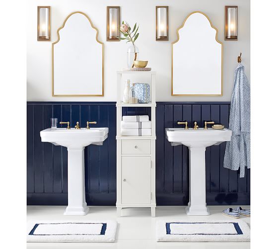 Stella Powder Room Mirror Pottery Barn