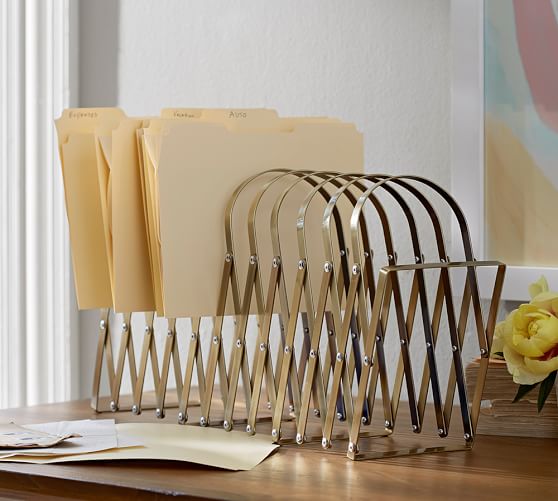 Accordion File Storage Pottery Barn