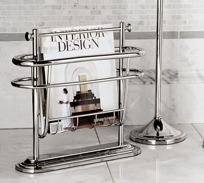 Bathroom Magazine mercer floor magazine rack | pottery barn Bathroom Magazine mercer floor magazine rack | pottery barn