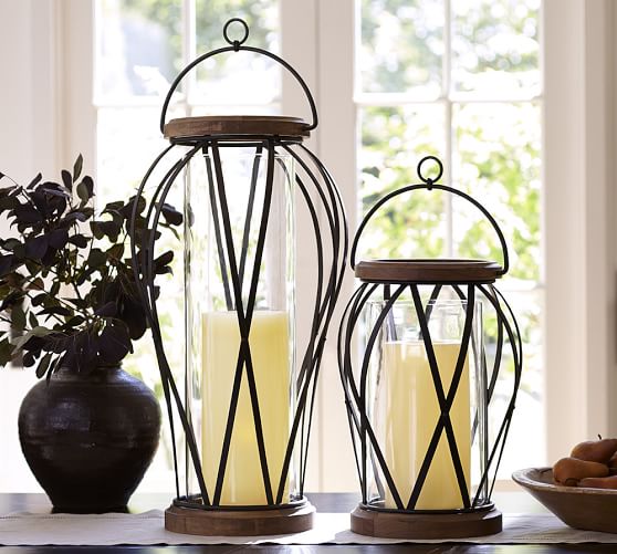 Cage Lanterns Pottery Barn