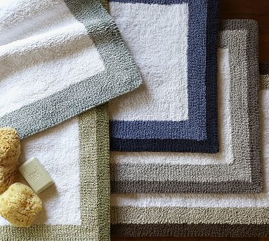 Plaza Bath Rug | Pottery Barn