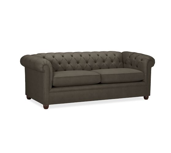 Chesterfield Upholstered Sofa Pottery Barn