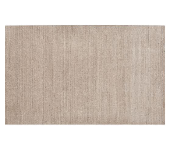 Heathered HandLoomed Rug Neutral Pottery Barn