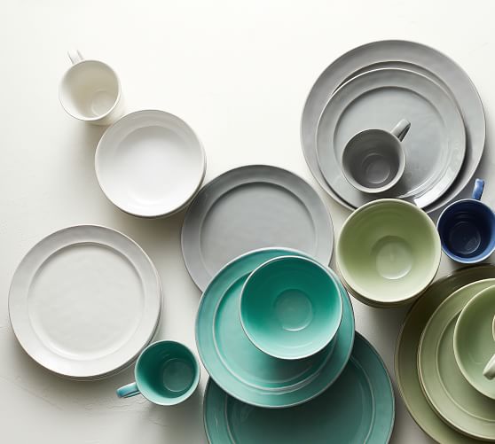 Cambria 16Piece Dinnerware Set Stone Pottery Barn