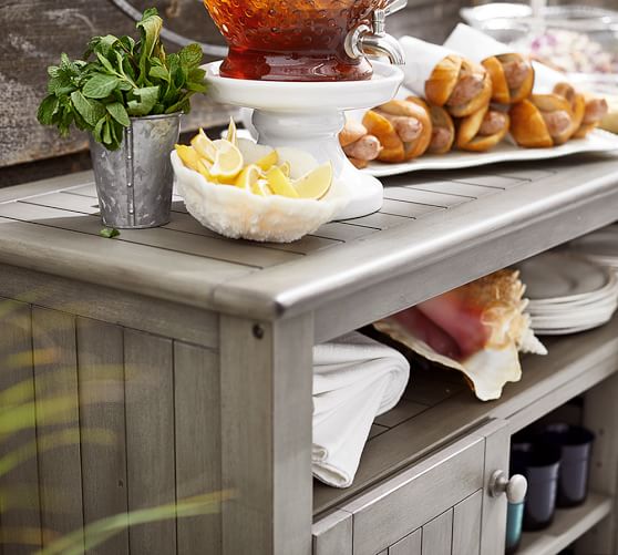 Chatham Buffet Gray Pottery Barn