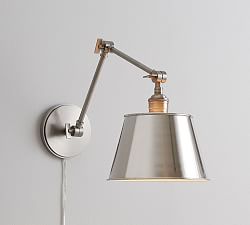 Plug In Wall Lamps & Plug In Sconces Pottery Barn