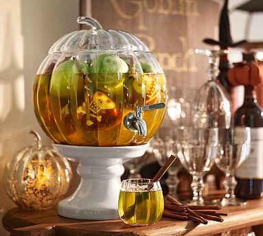 Pumpkin Drink Dispenser | Pottery Barn