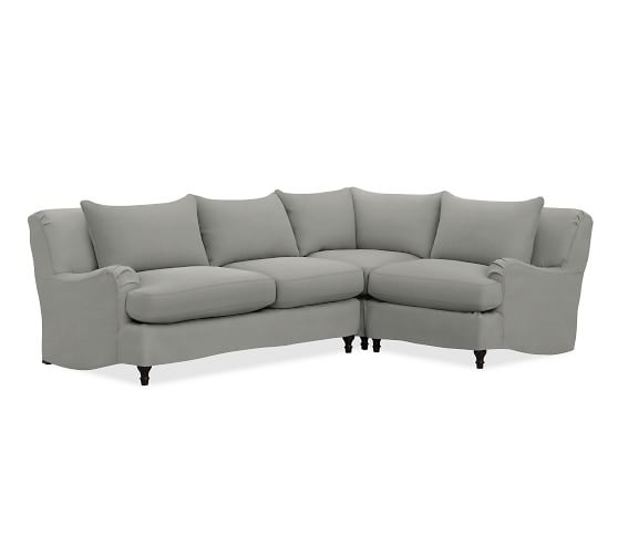 Carlisle Sectional Slipcovers Pottery Barn