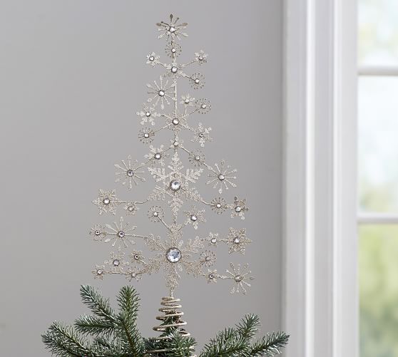 Jeweled Tree Topper Pottery Barn