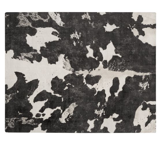Cow Printed Rug Pottery Barn Cow Printed Rug