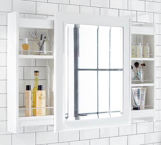 Classic Side PullOut Medicine White Pottery Barn
