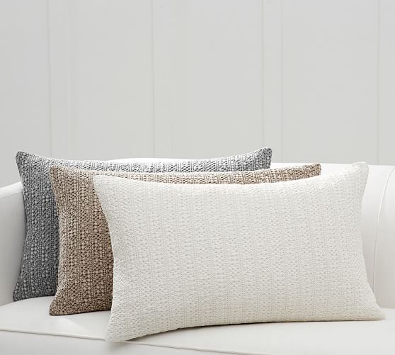 Lumbar Pillow Cover Pottery Barn