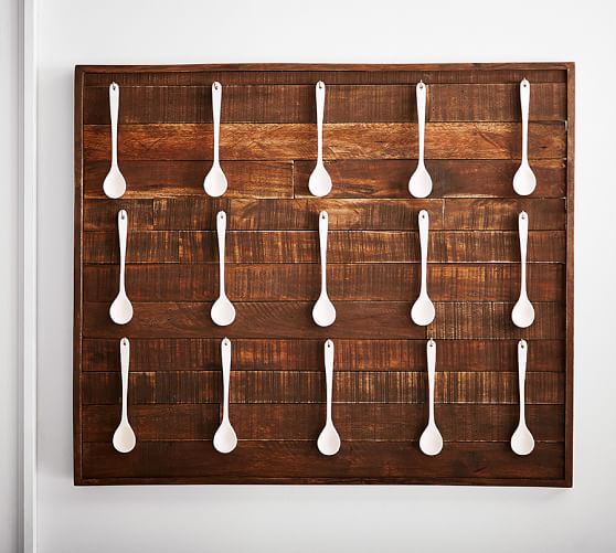 Wooden Spoon Display Pottery Barn