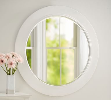 White Round Mirror | Pottery Barn