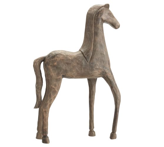 Wooden Horses Pottery Barn