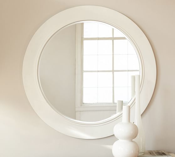 White Round Mirror | Pottery Barn