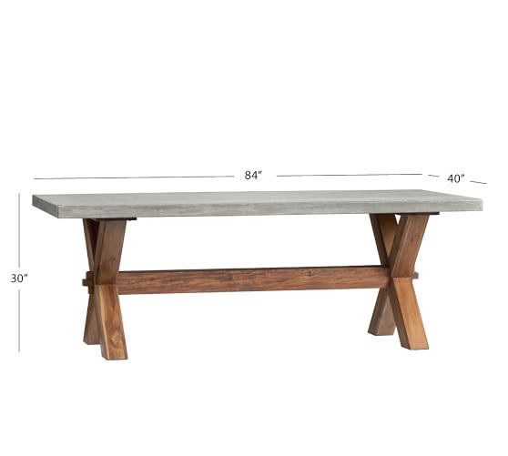 Abbott Rectangular Dining Table Pottery Barn
