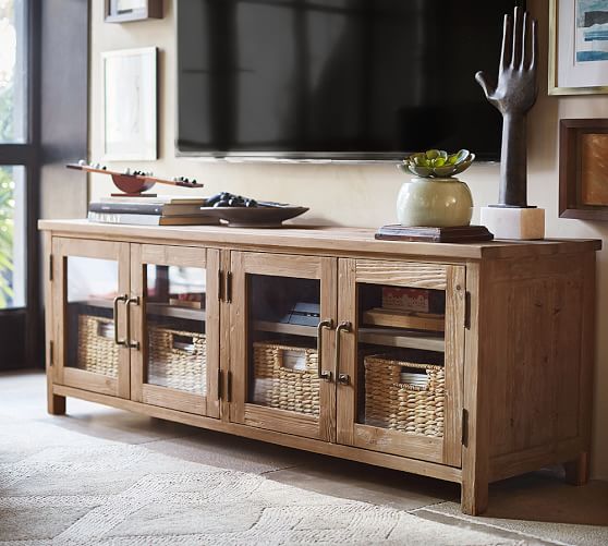 Parker Media Console Pottery Barn