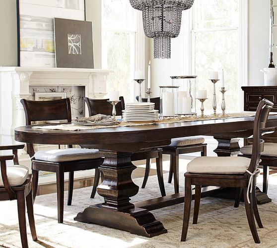 Banks Oval Dining Table Pottery Barn