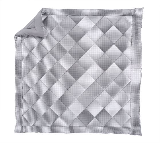 Gingham Check Reversible Comforter & Sham Pottery Barn