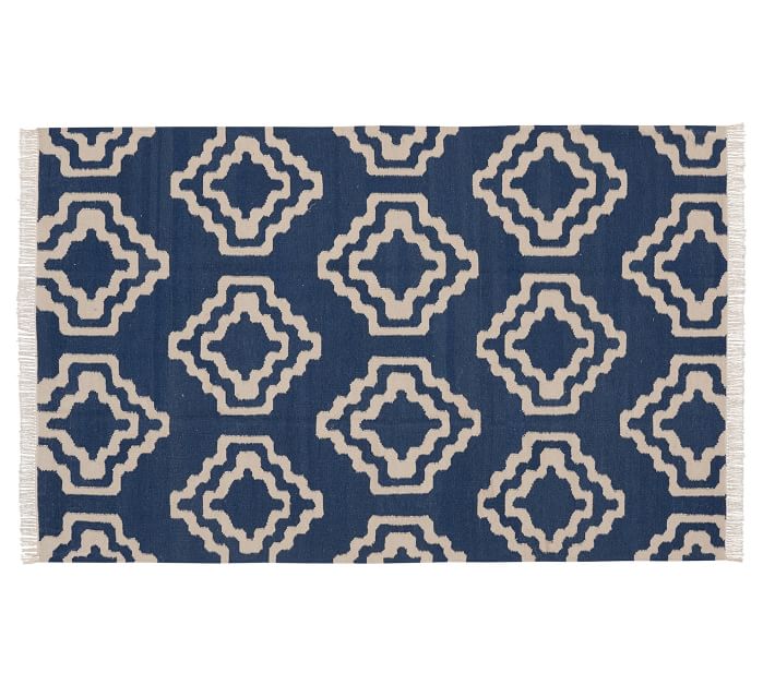 Woven Cotton Rug Pottery Barn Sheldon Flatweave Rug 3 X 5