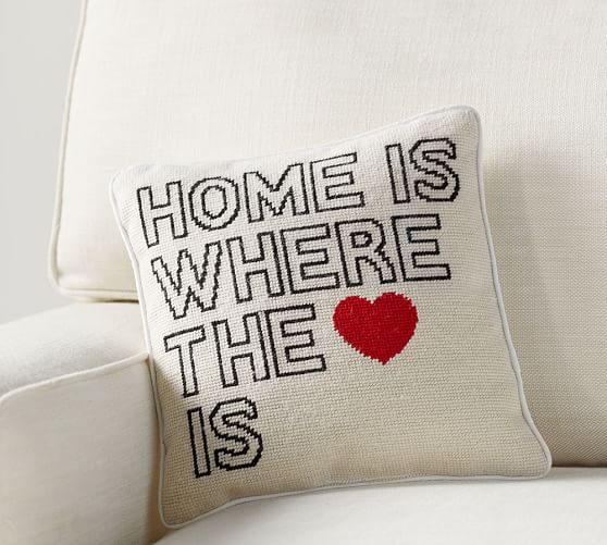 Home Is Where The Heart Pillow Home Is Where The Heart Pillow