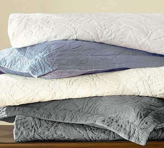 Valerie Floral Matelasse Duvet Cover & Sham Pottery Barn