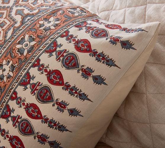 Selena Print Duvet Cover & Sham Pottery Barn