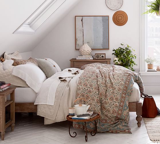 Selena Print Duvet Cover & Sham Pottery Barn