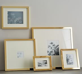 frames plated silver beaded brass