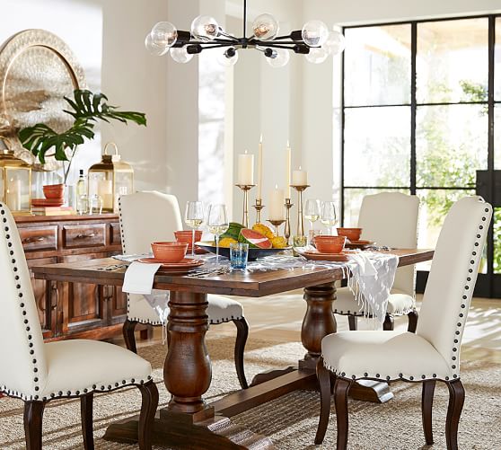 Bowry Reclaimed Wood Dining Table Pottery Barn