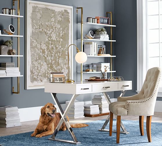 Ava Desk With Drawers Pottery Barn Ava Desk With Drawers