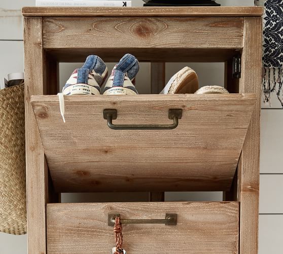 Parker Collection Shoe Storage Pottery Barn