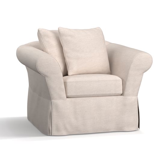 SoMa Katrina Slipcovered Armchair Pottery Barn