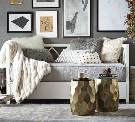 Clara Lattice Storage Daybed Pottery Barn