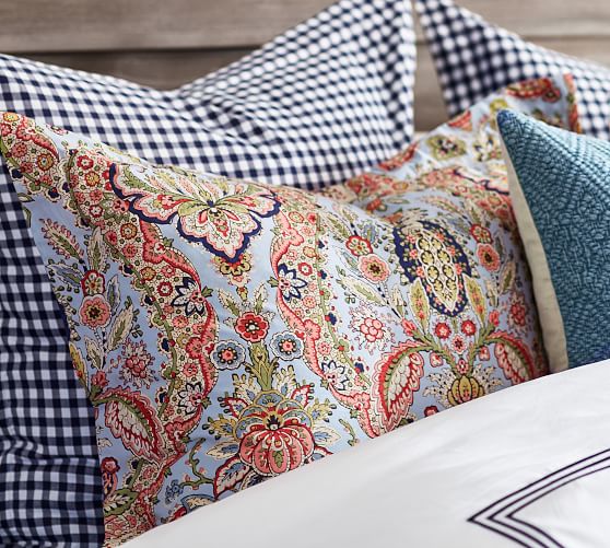 Florentine Paisley Reversible Duvet Cover & Sham Pottery Barn