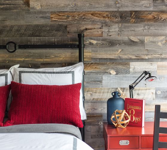 Stikwood Peel & Stick Wood Panels Pottery Barn