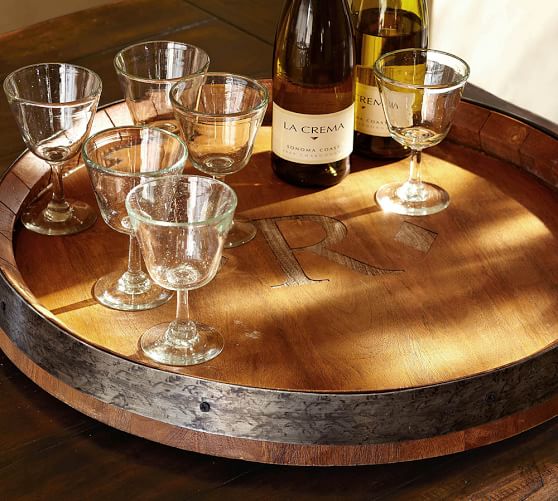 Barrel Top Lazy Susan Pottery Barn
