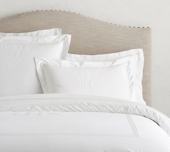 Grand Organic Duvet Cover & Sham White Pottery Barn