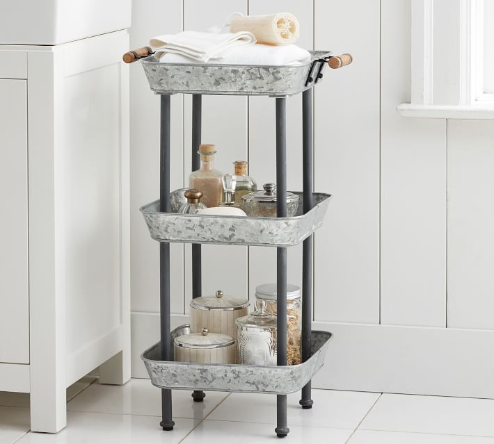 Rainier Bath Storage | Pottery Barn Rainier Bath Storage | Pottery Barn