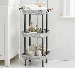 Bathroom Storage Pottery Barn Rainier Bath Storage
